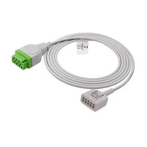 GE Healthcare > Marquette Compatible ECG Trunk Cable - 2017003-001 - MED-LINKET CORP