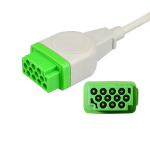 GE Healthcare > Marquette Compatible ECG Trunk Cable - 2017003-001 - MED-LINKET CORP