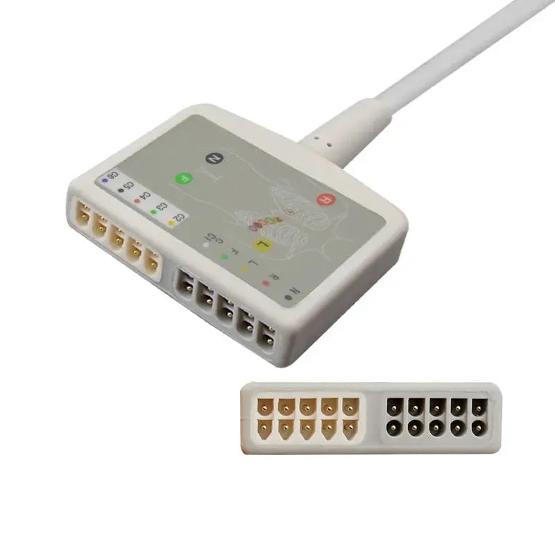 GE Marquette ECG Cable 20pin Multi-Link connectors,10 lead
