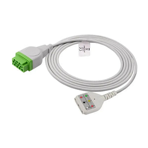 Neonatal ECG Trunk Cable GE Marquette Compatible 3 Lead 2106306-001