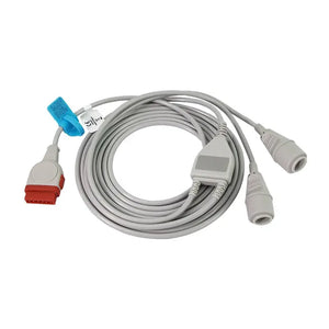 GE IBP Cable Compatible Dual Edwards Connector-2021197-003