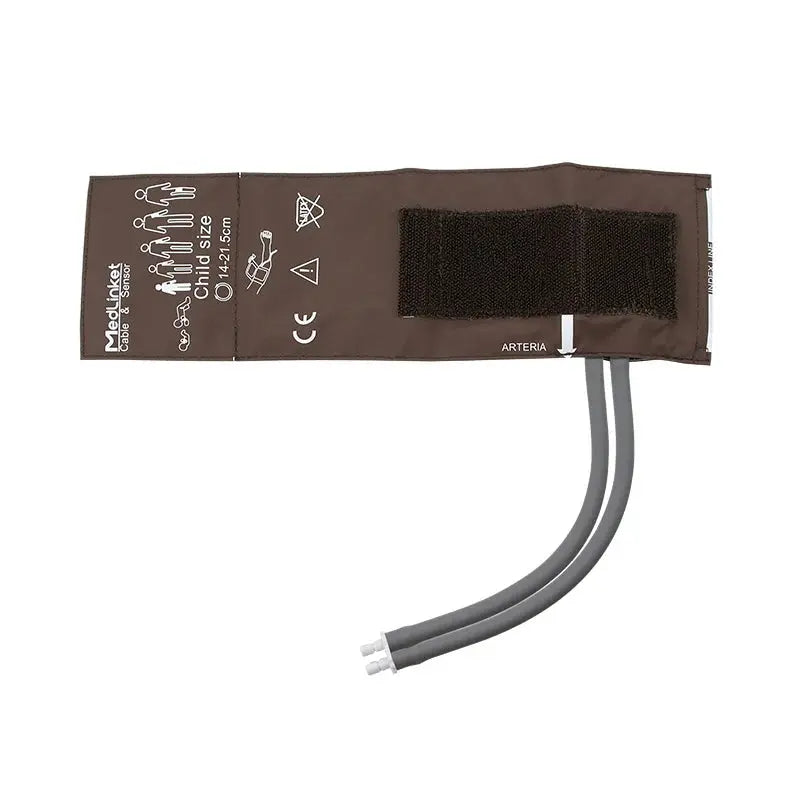 GE critikon dura Cuff Compatible Pediatric 14-21cm with Bladder MED-LINKET CORP