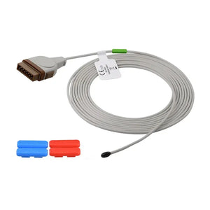 GE temperature probe Compatible Reusable Pediatric Esophageal/Rectal