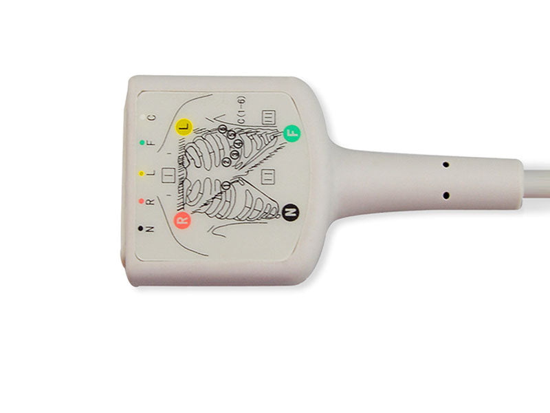 GE Healthcare  Marquette Compatible ECG Trunk Cable - 2017003-001_MED LINKET-CORP