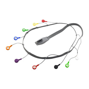 Mortara Holter ECG Cable Compatible with 10 Leads Snap-AHA 1.2m