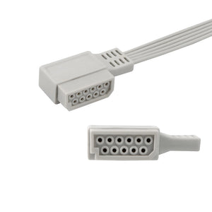 Philips Telemetry ECG Leadwire  Compatible with 5 Leads Snap-IEC 0.9m