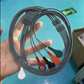 Edan ECG Cable Compatible with 5 Leads Snap,IEC,0.9m, for SE-2003 Holter System