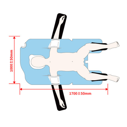 Disposable sterile warming blanket for Mat blanket Lithotomy Underbody