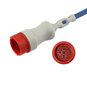 Masimo rainbow 3342/3628/RC25-12 or Philips989803186471 compatible SpO2 Adapter Cable