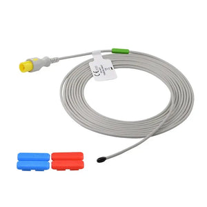 Mindray Temperature Probe Compatible- Reusable Pediatric Esophageal/Rectal