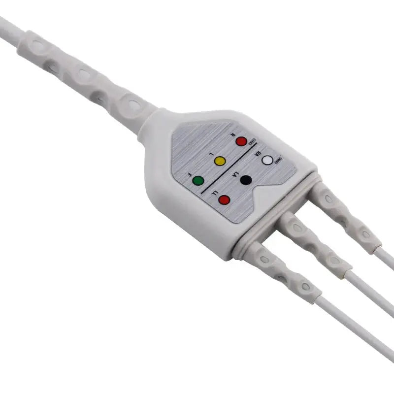 Mindray > Datascope Compatible Direct-Connect ECG Cable (3 Lead/Snap) - 040-000965-00 MED-LINKET CORP