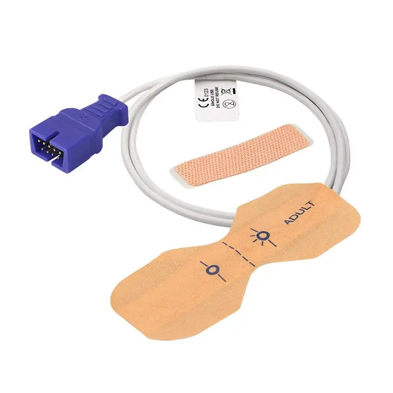 Nellcor MAX-A Compatible Disposable Adult SpO2 Sensor, Non-woven Fabric ...
