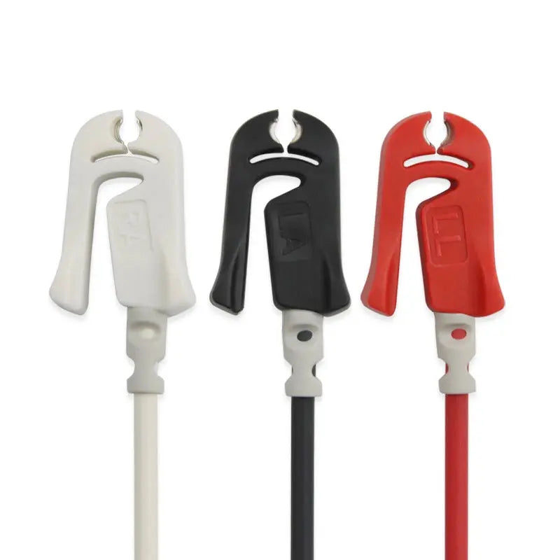 ECG connector with pinch Grabber，AHA