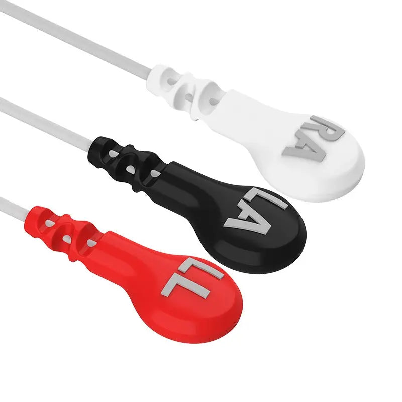ECG connector with pinch Snap，AHA