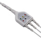 Nihon Kohden Compatible Direct-Connect ECG Cable/3 Lead-Snap MED-LINKET CORP
