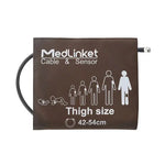 Nihon Kohden NIBP Cuff Compatible Adult Thigh 42-54cm with Submin Connector