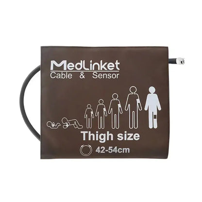 Nihon Kohden NIBP Cuff Compatible Adult Thigh 42-54cm with Submin Connector