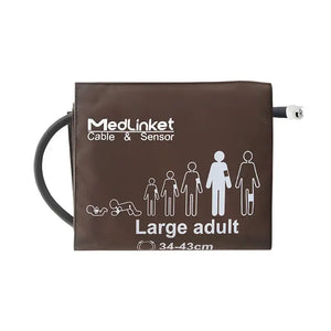 Nihon Kohden NIBP Cuff Compatible Large Adult 34-43cm with Submin Connector