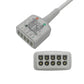 GE Marquette ECG Cable 10pin  VS style connectors