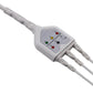 Philips Compatible Direct-Connect ECG Cable(3 Lead/Grabber）- 989803160731 - MED-LINKET CORP