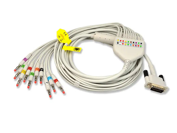 Philips Compatible Direct-Connect EKG Cable - M2461A MED-LINKET CORP