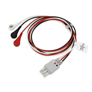 Philips Compatible ECG Leadwire (3 Lead/Snap)- M1673A - MED-LINKET CORP
