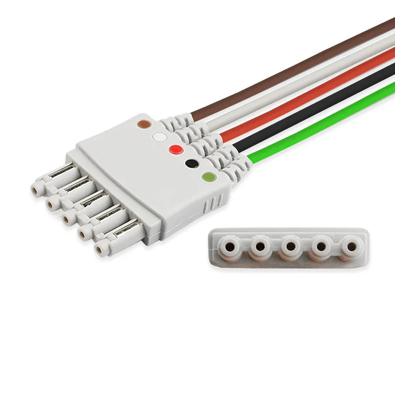 Philips Compatible ECG Leadwire (5 Lead/Grabber)- M1968A
