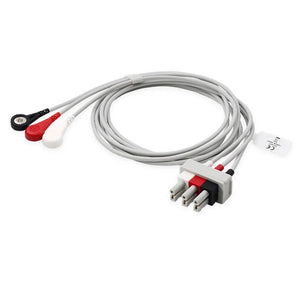 Philips Compatible ECG Leadwire(3 Lead/Snap) - M1605A - MED-LINKET CORP