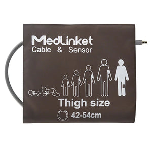 Philips Compatible Reusable Adult Thigh NIBP Cuff - M1576A - MED-LINKET CORP