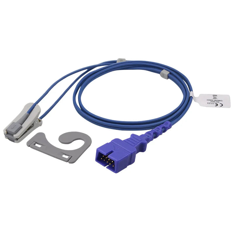 Spo2 Ear Sticker 0010-10-12392 - Philips Compatible Short Adult Ear Clip SpO2 Sensor