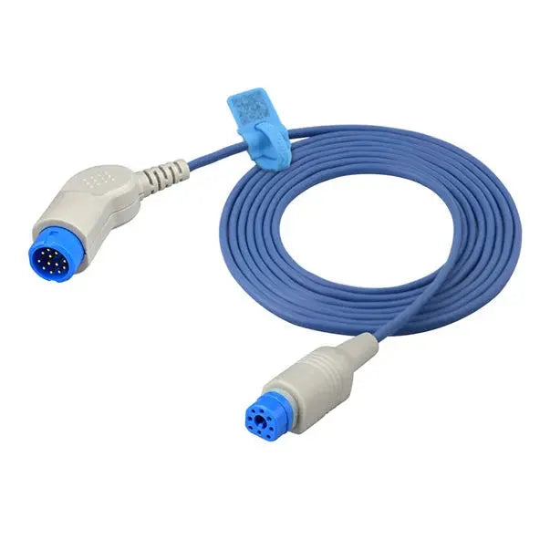 Philips M1940A Compatible SpO2 Adapter Cable 12-pin to Female 8-pin