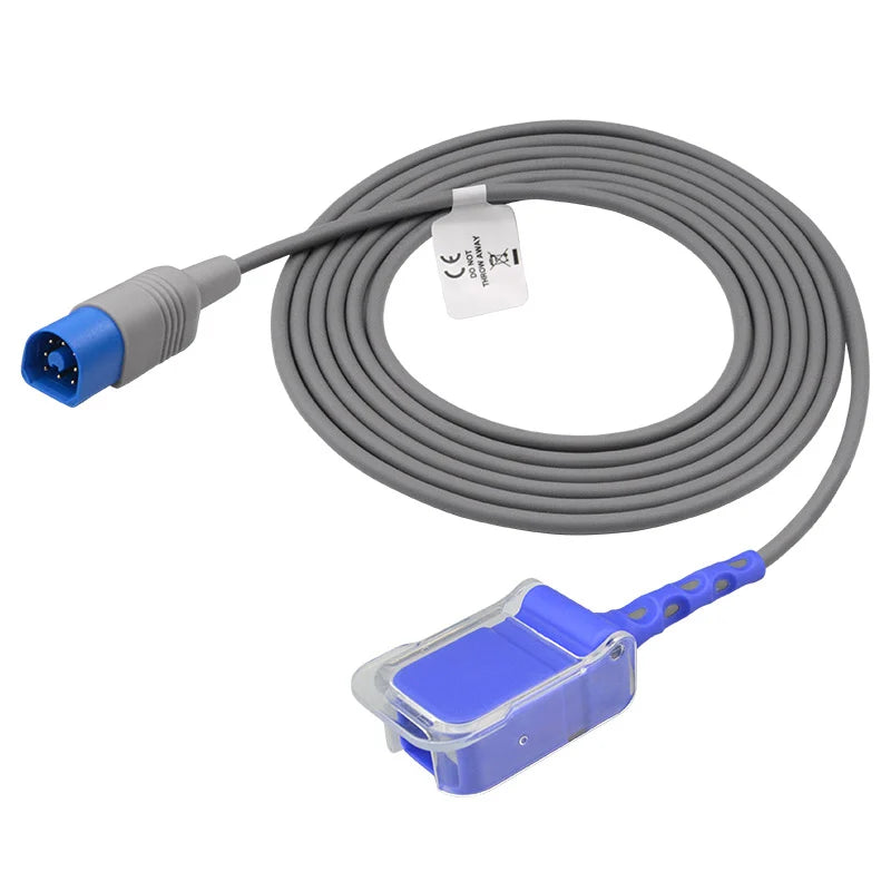 Philips Compatible SpO2 Adapter Cable - M1943NL (with Nellcor OxiMax TECH.) - MED-LINKET CORP