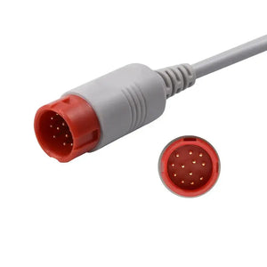 Philips IBP Cable Compatible for Argon Transducer-12ft MED-LINKET CORP