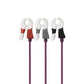 Philips M1624A/989803144941 compatible 3-Ld Miniclip ECG Leadwire,Infant/neonatal