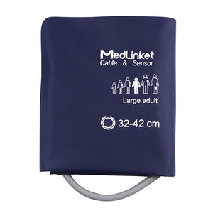 Reusable NIBP Cuff Adult Large (without Connector) - MED-LINKET CORP