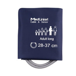 Reusable NIBP Cuff Adult Long (without Connector) - MED-LINKET CORP