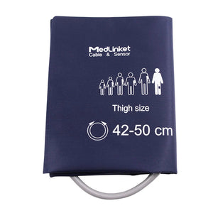 Reusable NIBP Cuff Adult Thigh (without Connector) - MED-LINKET CORP