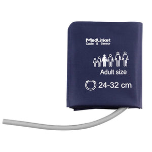 Reusable NIBP Cuff Adult (without Connector) - MED-LINKET CORP