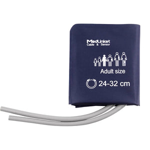 Reusable NIBP Cuff Adult (without Connector) - MED-LINKET CORP