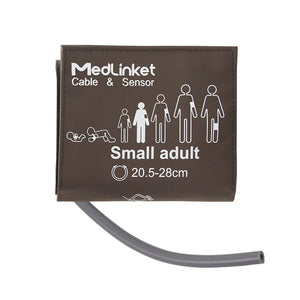 Reusable NIBP Cuff Small Adult (without Connector) - MED-LINKET CORP