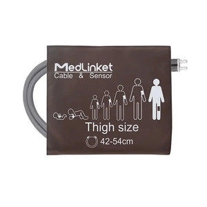 GE critikon dura Cuff Compatible Adult Thigh 42-54cm with Bladder