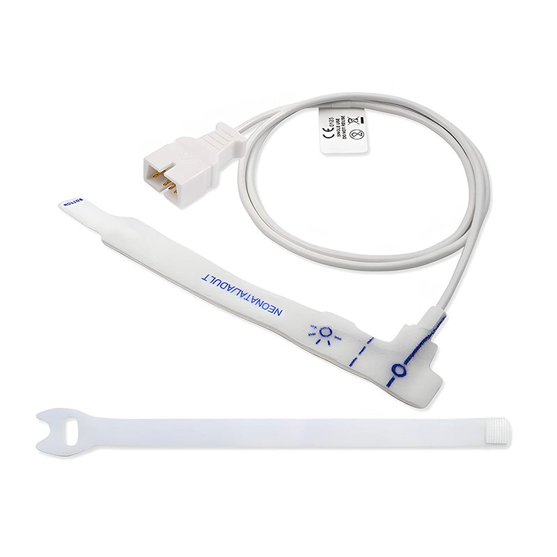 Nellcor Compatible Spo2 Sensor Nellcor Disposable SPO2 Sensor Compatible Non-Adhesive for Neonate/Adu