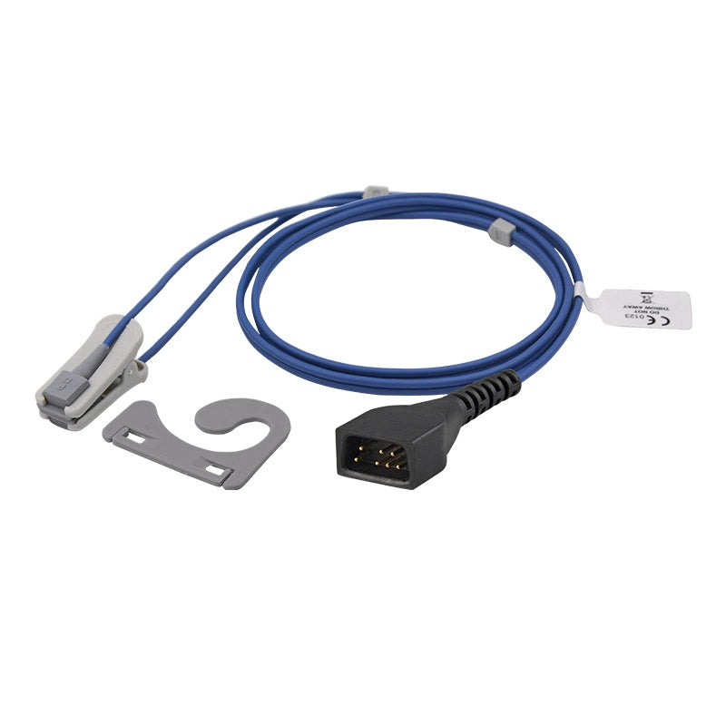 Nonin 8000Q2 SpO2 Sensors Compatible with Adult Ear Clip 1.2m