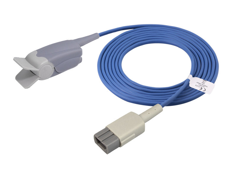 GE Datex Ohmeda Compatible Adult Reusable Finger SpO2 Sensor - OXY-F4-