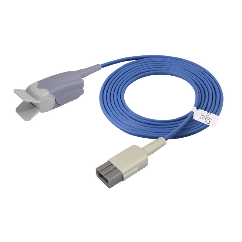 GE Datex Ohmeda Compatible Adult Reusable Finger SpO2 Sensor - OXY-F4-MC