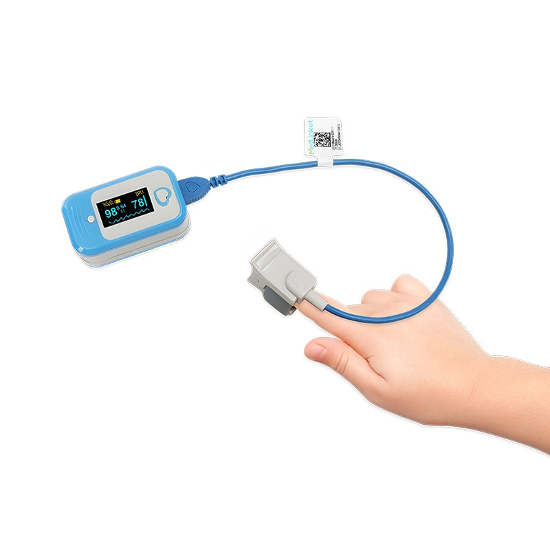 Pediatric Finger Clip SpO2 Sensors for Medlinket AM801 Temperature & Pulse Oximeter