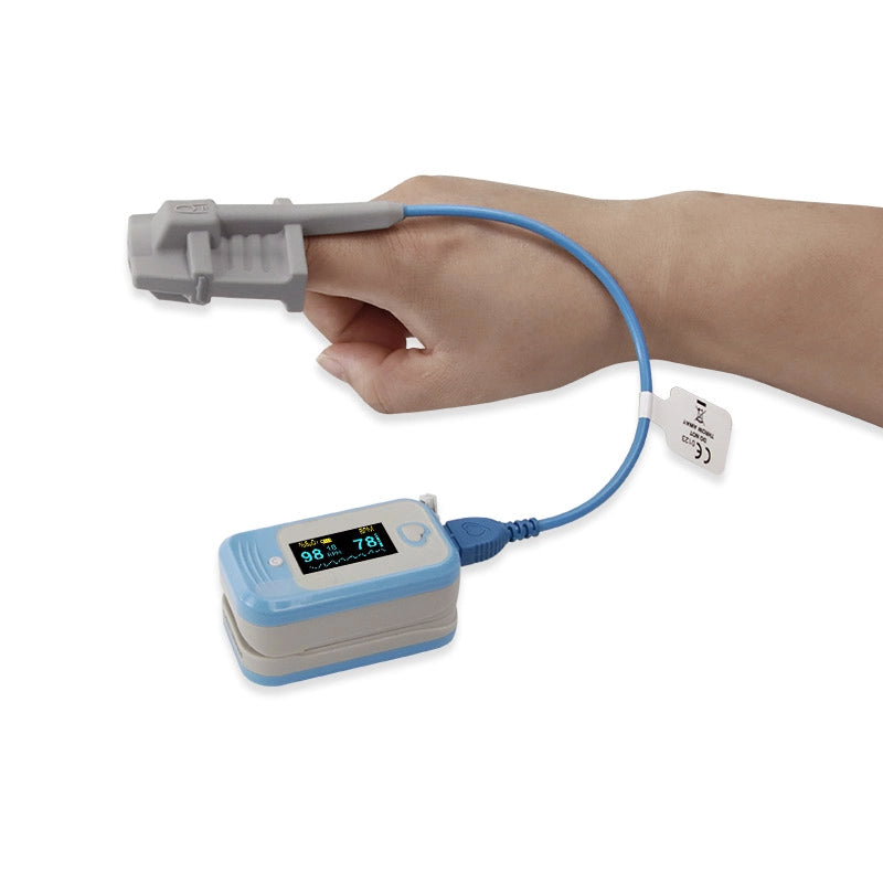 Adult Silicone Soft SpO2 Sensors for Medlinket AM801 Temperature & Pulse Oximeter