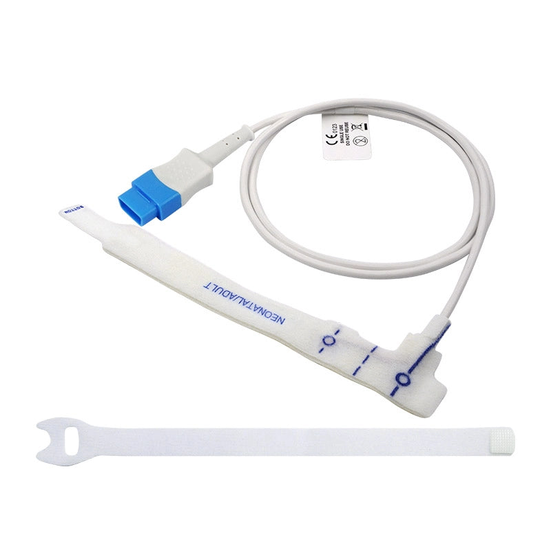 GE Trusignal TS-AF-25 Disposable Sp02 Sensor Compatible Non-Adhesive for Neonate/Adult