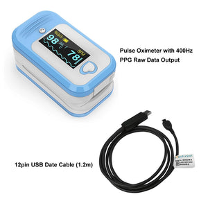  Pulse Oximeter with 400Hz PPG Raw Datafor Algorithm Development-MEDLINKET