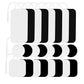 TENS unit replacement pads, 28-pack with 8 round, 12 square and 8 rectangular 2mm pin electrodes